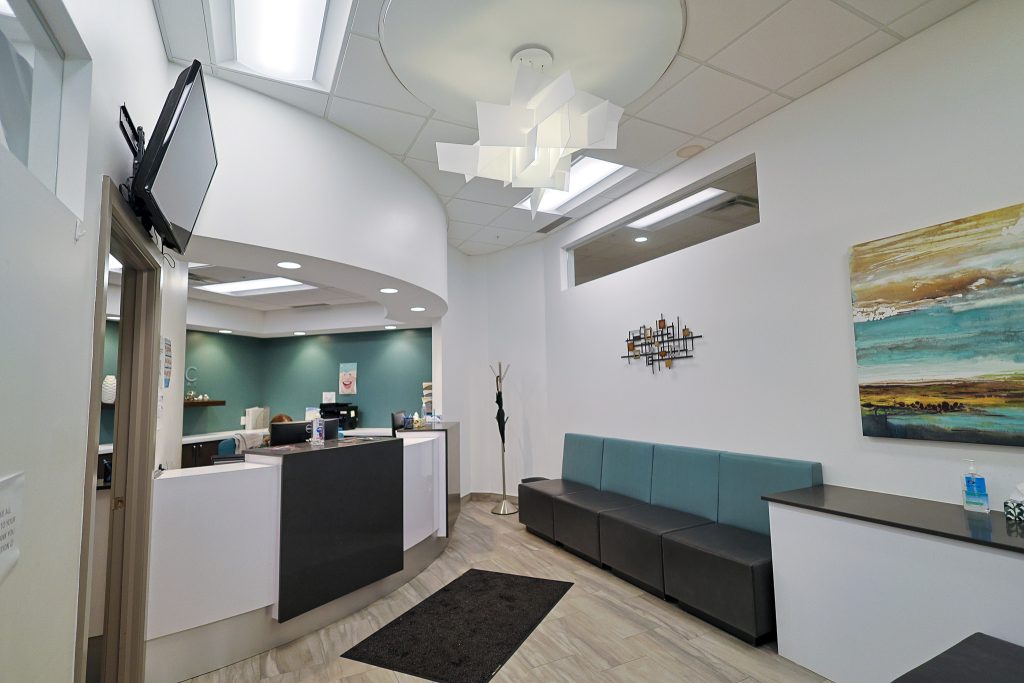 A photo of the inside of our office.